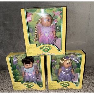 Lot  3 Vintage Cabbage Patch Kids Fantasy Collection Doll Toys R Us CPK 2005 New
